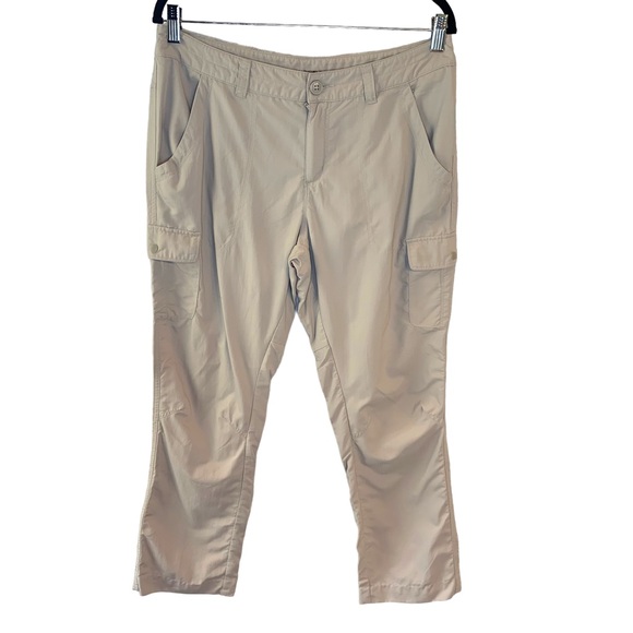 Columbia Pants - Columbia Omni-Shield Khaki Women’s Water Repellent Hiking Pants Size 12 Short